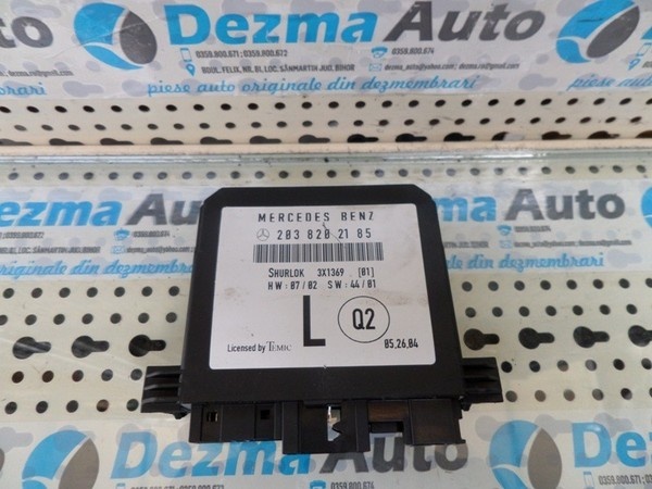 Modul usa stanga spate Mercedes C Class, 2.2cdi, A2038202185