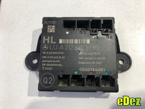 Modul usa stanga spate Mercedes C-Class (2007-2010) [W204] a2128203985