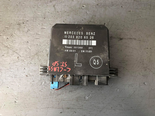 Modul usa stanga spate mercedes c-class w203 38206526