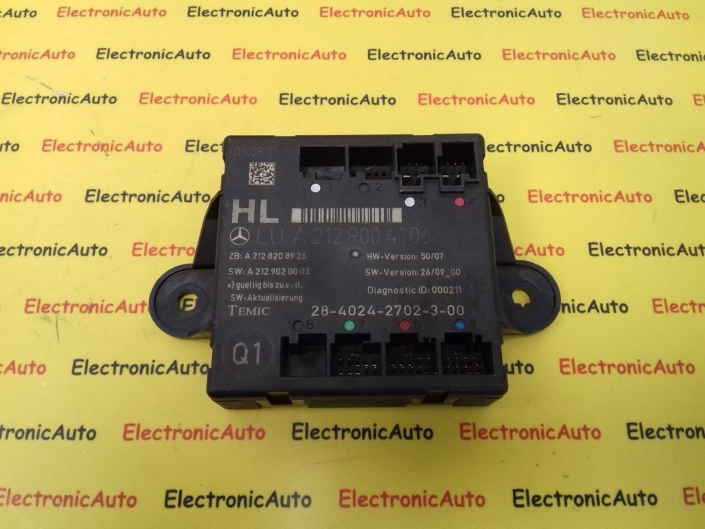 Modul Usa Stanga Spate Mercedes C Class, A2129004106