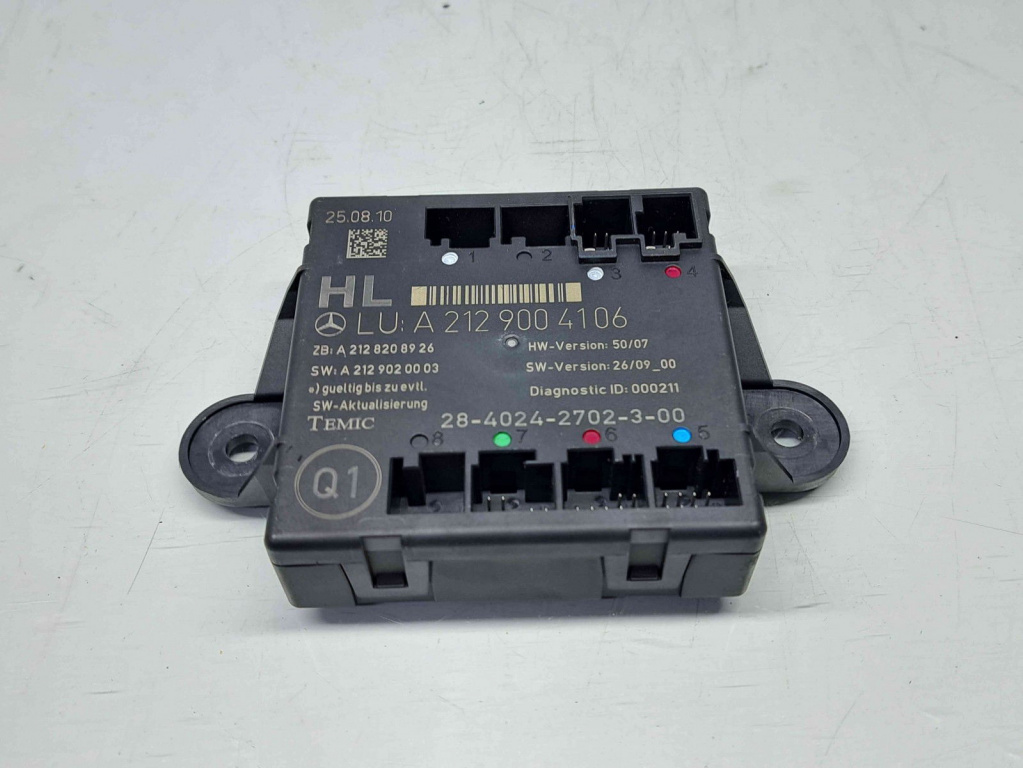 Modul usa stanga spate Mercedes Clasa C (W204) [Fabr 2007-2014] A2129004106