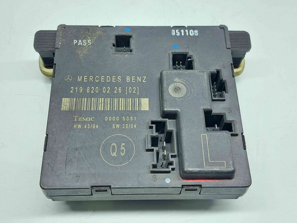 Modul usa stanga spate Mercedes CLS (C219) [Fabr 2004-2011] A2198200226