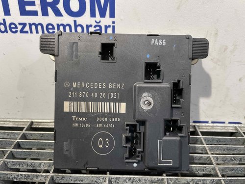 MODUL USA/STANGA SPATE MERCEDES E-CLASS E-CLASS - - (2005 2009)