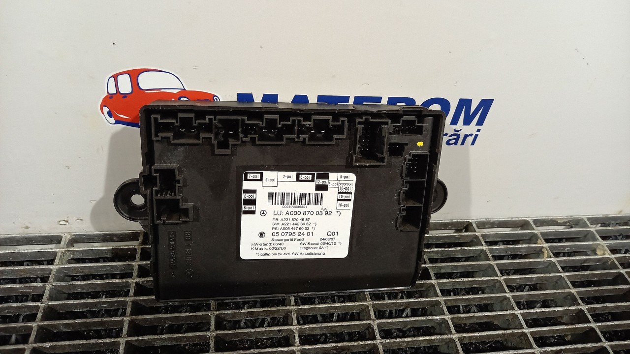 MODUL USA/STANGA SPATE MERCEDES S-CLASS - - (2006 2013)