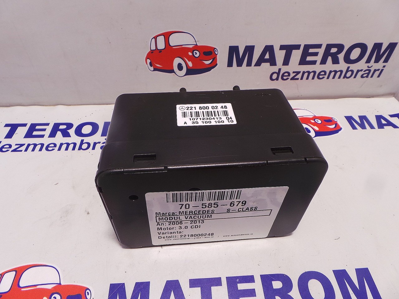 MODUL VACUUM MERCEDES S-CLASS 3.0 CDI - 