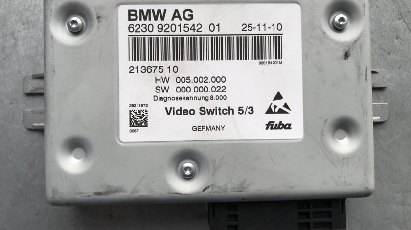 Modul Video BMW F01 730d Steptronic, 245cp sedan 2011 (9201542)