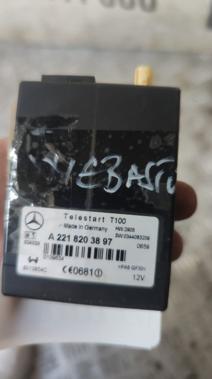 Modul webasto Mercedes E-Class 63 AMG W212 S212 5.5 V8 cod motor M157981 an 2015 cod A2218203897