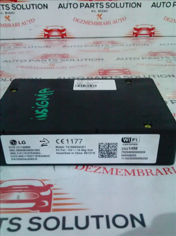 Modul WIFI OPEL INSIGNIA an fabr. 2017