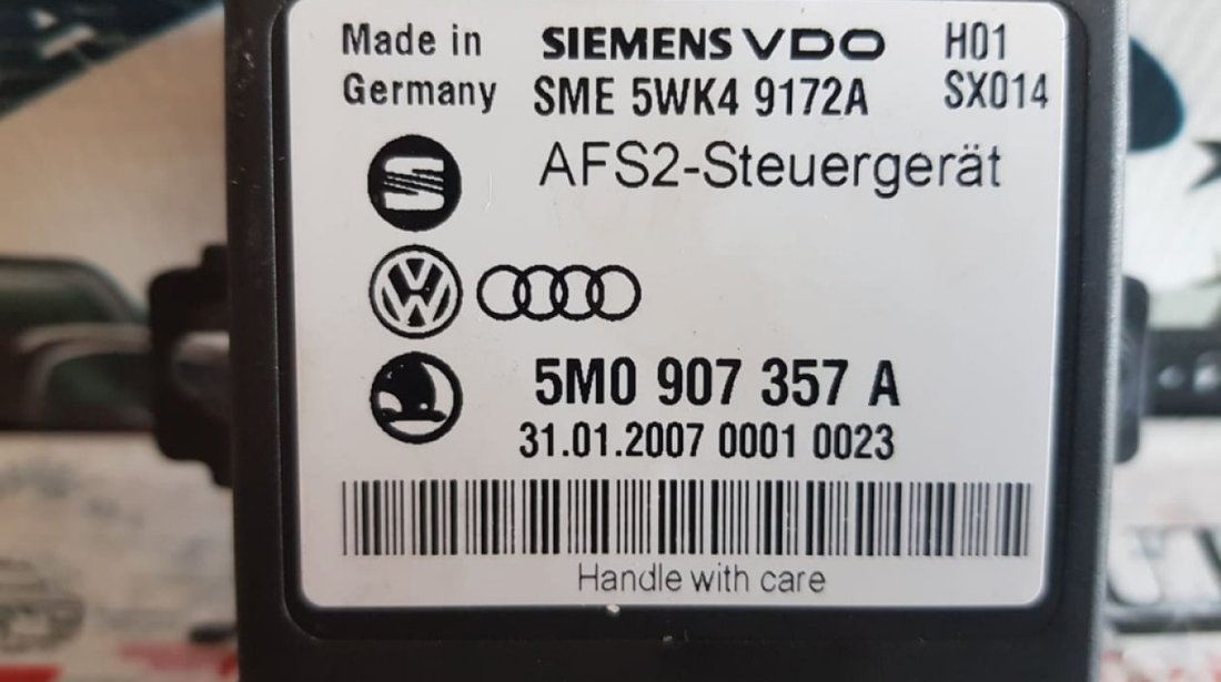 Modul xenon AFS VW Eos 5m0907357a