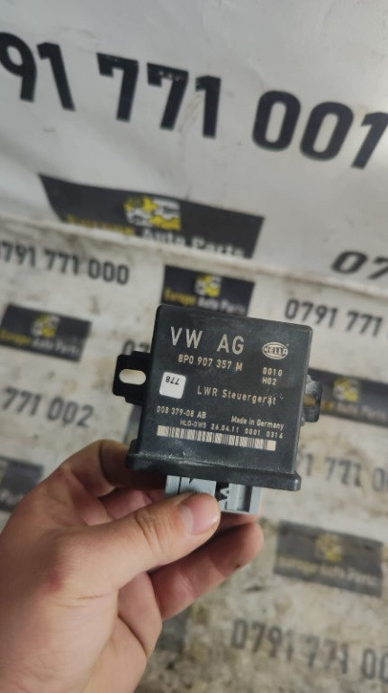 Modul xenon Audi A6 C6 2.0 TDI 170 Cp / 125 KW cod motor CAH , an 2011 cod 8P0907357M