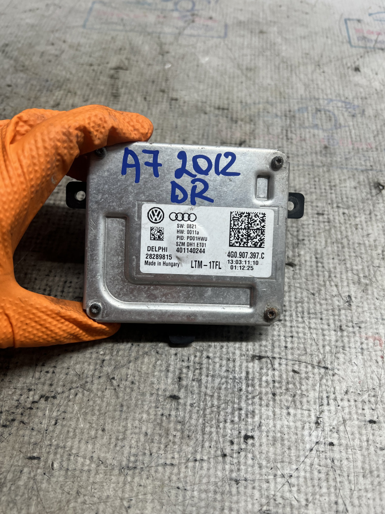 Modul xenon dreapta Audi A7 2012, 4G0907397C