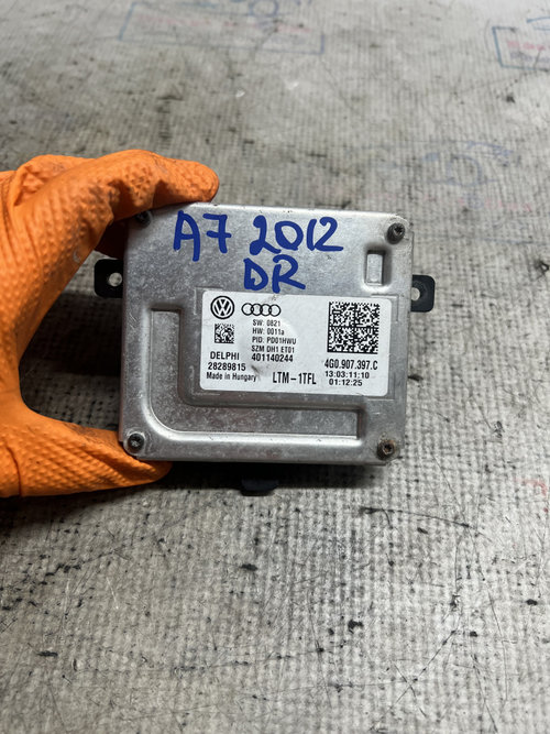 Modul xenon dreapta Audi A7 2012, 4G0907397C