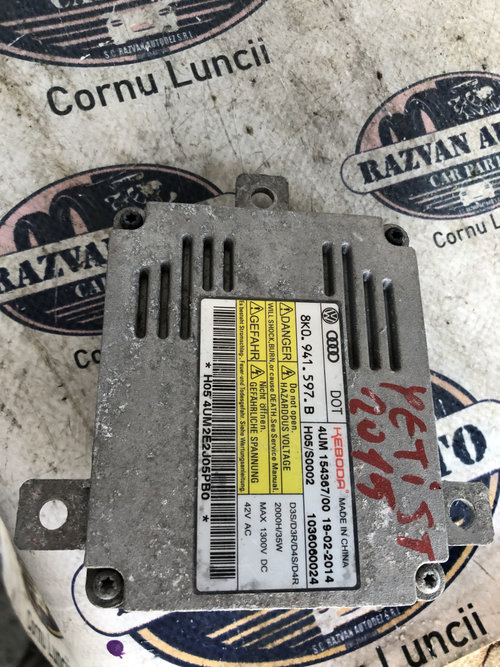Modul xenon stânga Skoda Yeti 2015, 8K0941597B