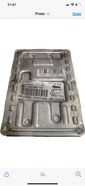 Modul xenon Volkswagen Touareg - 3D0909158