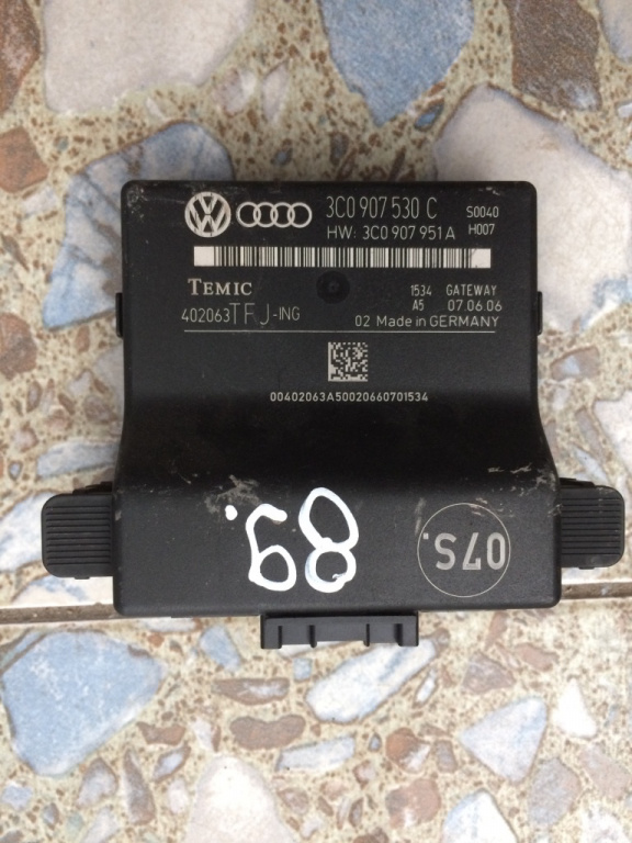 Modula Gateway 3C0907530C Volkswagen VW Passat B6 [2005 - 2010] Sedan 4-usi 2.0 TDI DSG (170 hp) (3C2)