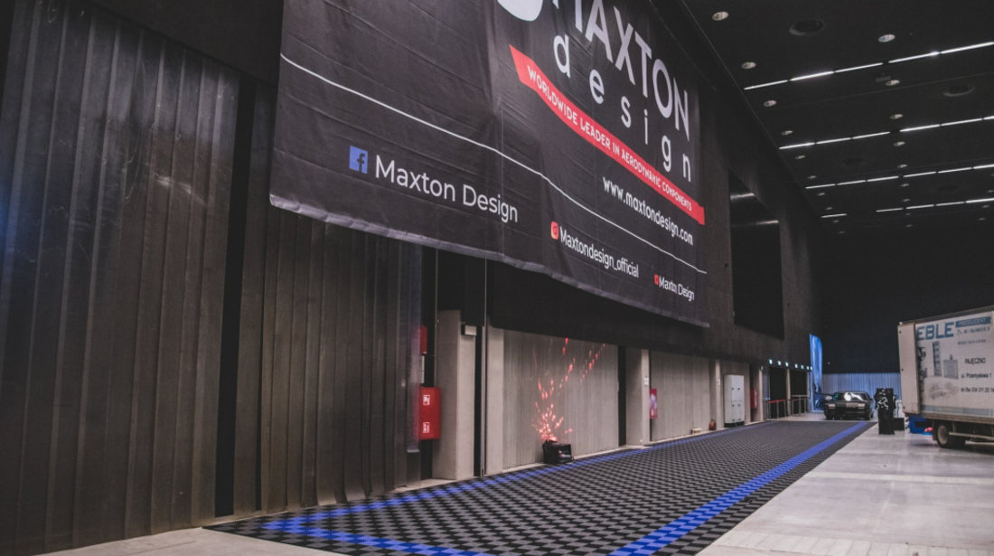 Modular "MAXTON Floor" MXFL-TILE-ORANGE-9