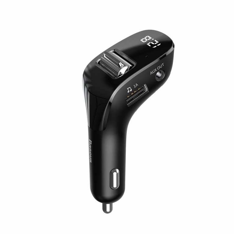 Modulator Fm Baseus Streamer F40, Aux, Bluetooth 5.0, 2 x Usb 3A BAS21735