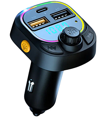 Modulator FM Bluetooth Tip C / USB Carmax 12V 53821