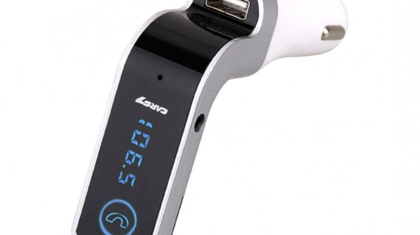 Modulator FM Handsfree Bluetooth CARG7 USB Card SD Culoare Gold Siegbert 999EL1637