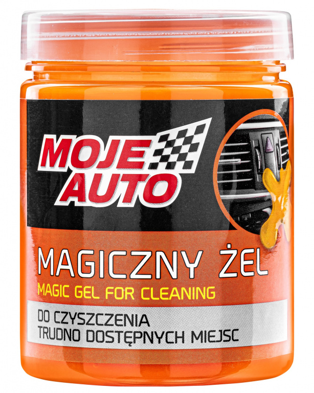 Moje Auto Gel De Curatare Magic Pentru Bord Portocaliu 19-661