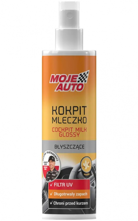 Moje Auto Solutie Curatat Bord Si Plastice Aspect Lucios Vanilie 300ML 19-573