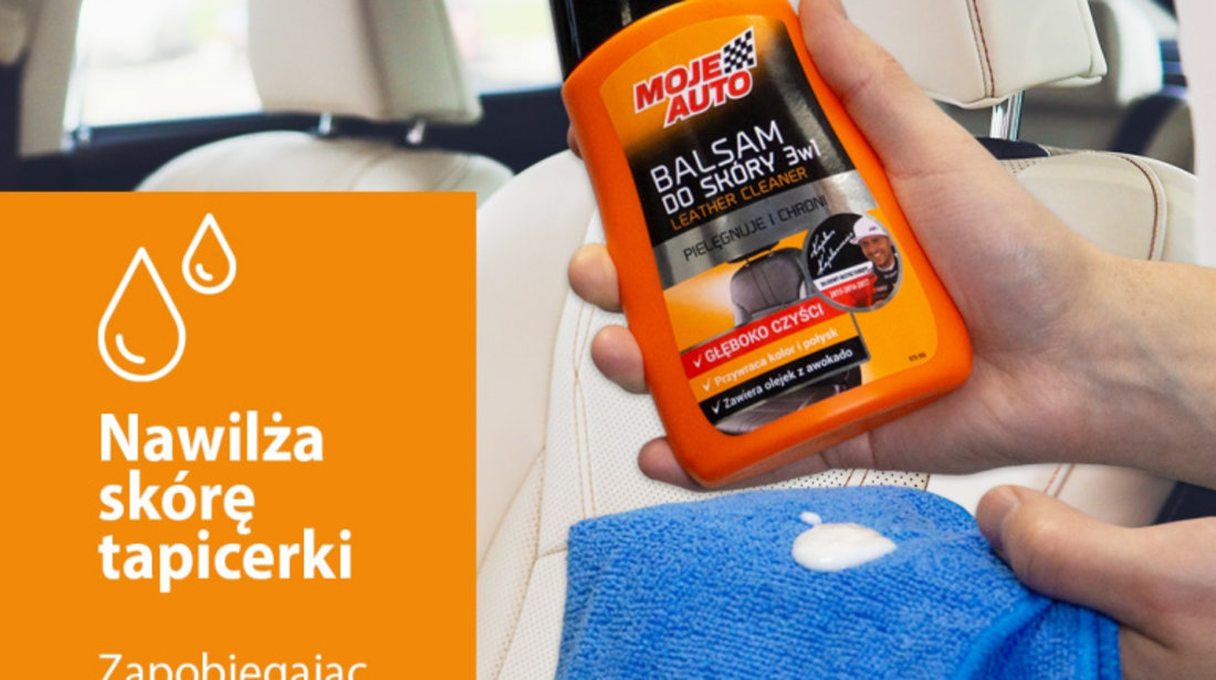 Moje Auto Solutie Curatat Piele Balsam 3 In 1 250ML 19-582