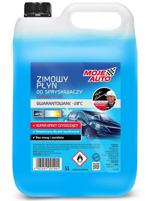 Moje Auto Solutie Lichid Parbriz Concentrat -20°C 5L 71-006