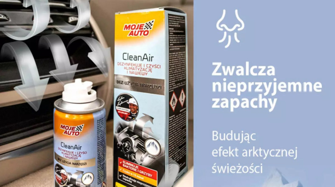 Moje Auto Spray Curatat Clima Arctic 150ML 19-583