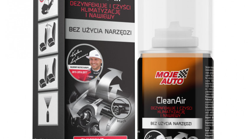 Moje Auto Spray Curatat Clima Black 150ML 19-595