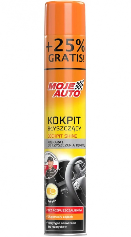 Moje Auto Spray Silicon Bord Si Plastice Lucios Lamaie 750ML 19-010