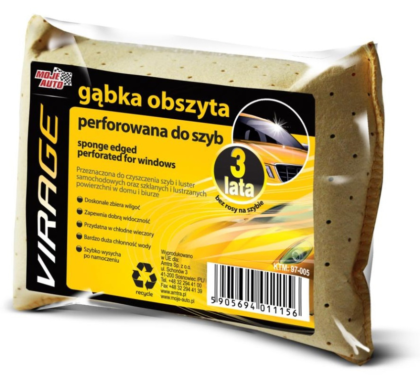 Moje Auto Virage Edged Burete Piele Perforat Pentru Geamuri 97-005