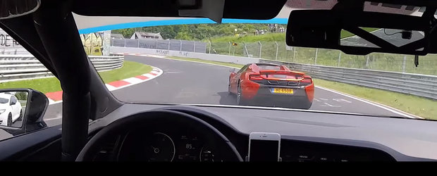 Momentul acela cand esti cu un McLaren pe Nurburgring si te intrec un Megane RS si un Leon Cupra