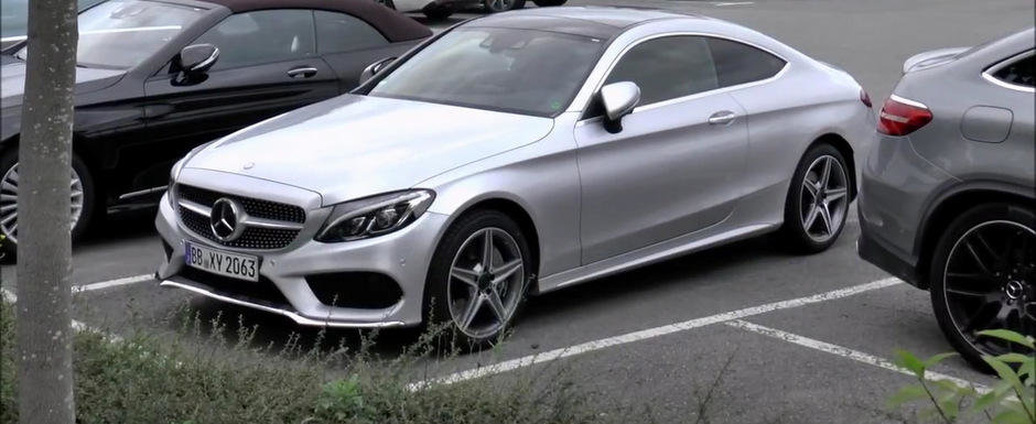 Momentul adevarului: Cum arata in realitate noul Mercedes C-Class Coupe