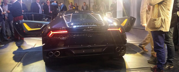 Momentul adevarului: Cum arata in realitate noul Lamborghini Huracan