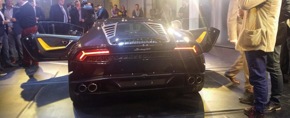 Momentul adevarului: Cum arata in realitate noul Lamborghini Huracan Momentul adevarului: Cum arata in realitate noul Lamborghini Huracan
