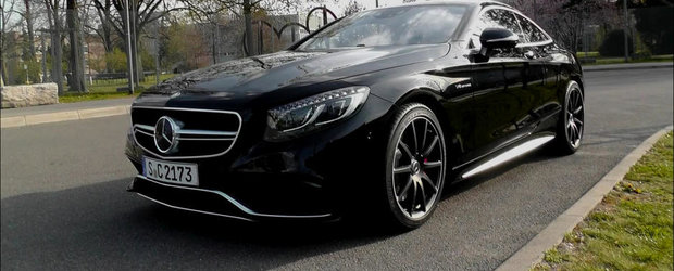 Momentul adevarului: Cum arata in realitate noul Mercedes S63 AMG Coupe