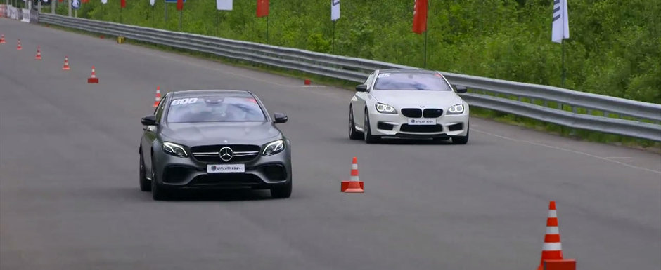 Momentul in care noua masina de la Mercedes bate un BMW de 750 cai putere. VIDEO