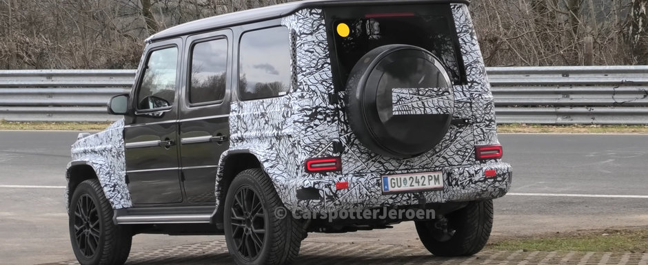 Momentul in care primul Mercedes G-Class cu propulsie electrica din istorie se strica la Nurburgring, chiar in fata camerei de filmat. Video