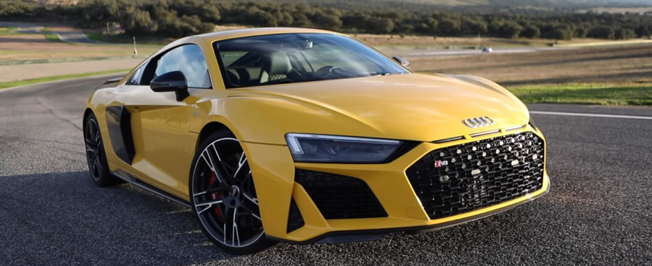 Momentul pe care-l asteptai de mult. Primul VIDEO in detaliu cu noul AUDI R8 V10 Performance