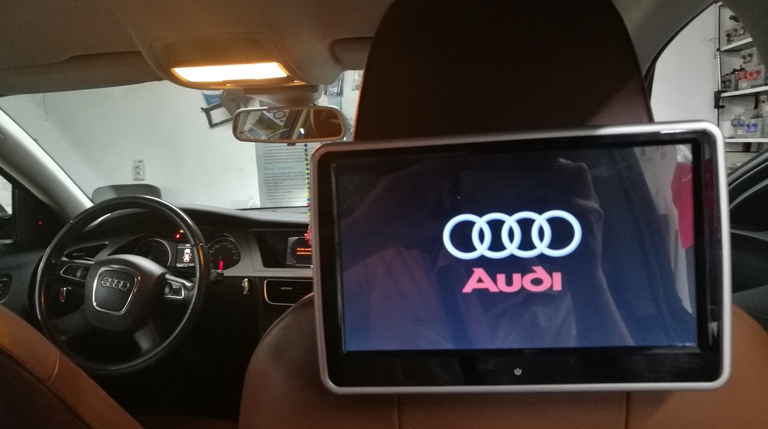 MONITOARE TETIERA ANDROID DEDICATE AUDI BMW MERCEDES VW HYUNDAI 10" HD USB SD INTERNET TOUCHSCREEN