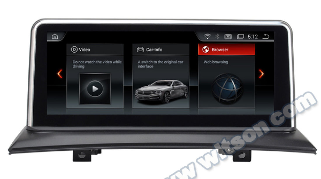 Monitor 10.25" cu Navigatie Android Dedicat BMW X3 E83 WITSON BL8283 Bluetooth GPS USB