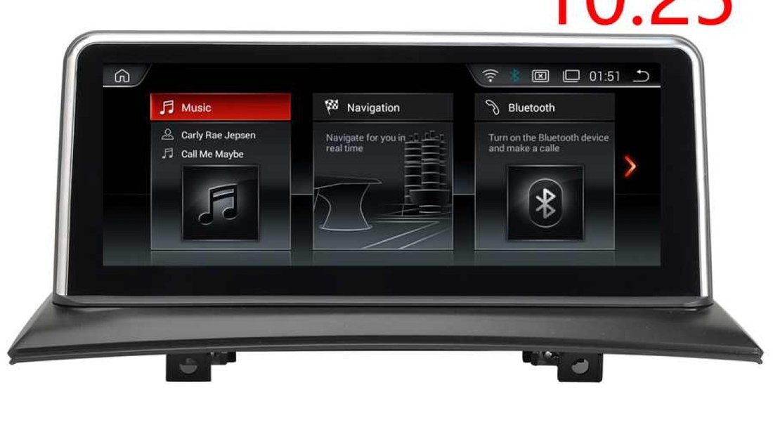 Monitor 10.25" cu Navigatie Android Dedicat BMW X3 E83 NAVD-X3 E83 Bluetooth GPS USB