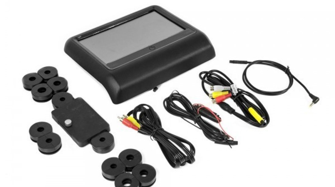 MONITOR AUTO TETIERA NEGRU ECRAN 9'' PORSCHE CAYENNE TOUCHSCREEN DVD PLAYER SD USB PNI DB900 HD