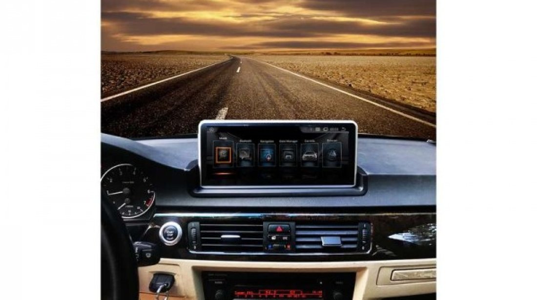 Monitor Navigatie Android Dedicata BMW E90 E91 E92 Bluetooth GPS USB NAV-D8273