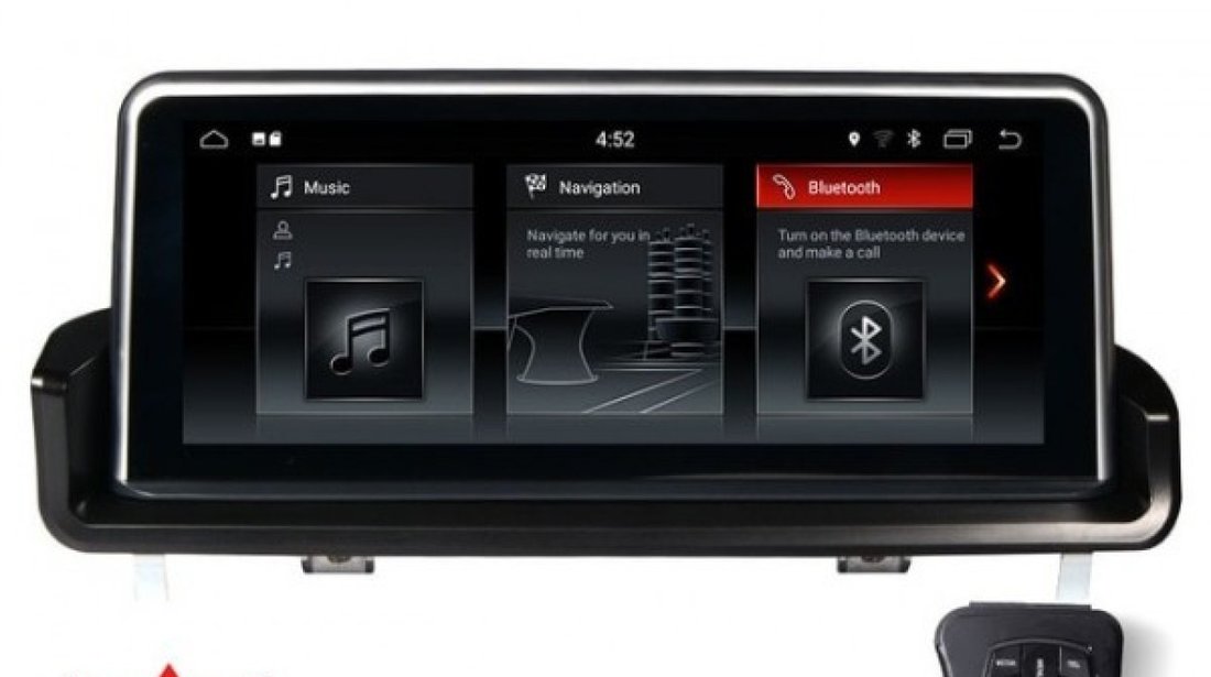 Monitor Navigatie Android Dedicata BMW E90 E91 E92 Bluetooth GPS USB NAV-D8273