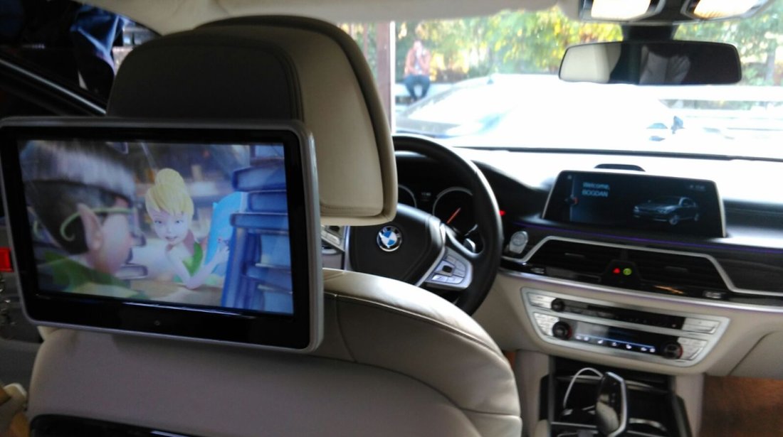 MONITOR TETIERA ANDROID 10" DEDICAT AUDI BMW MERCEDES VW LAND ROVER INFINITY LEXUS TOYOTA HONDA KIA