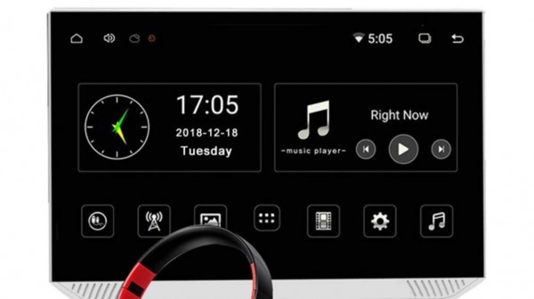MONITOR TETIERA CU ANDROID EDT-TRAVEL13.3 DEDICAT VW INTERNETNET WIFI LOGO AUDI