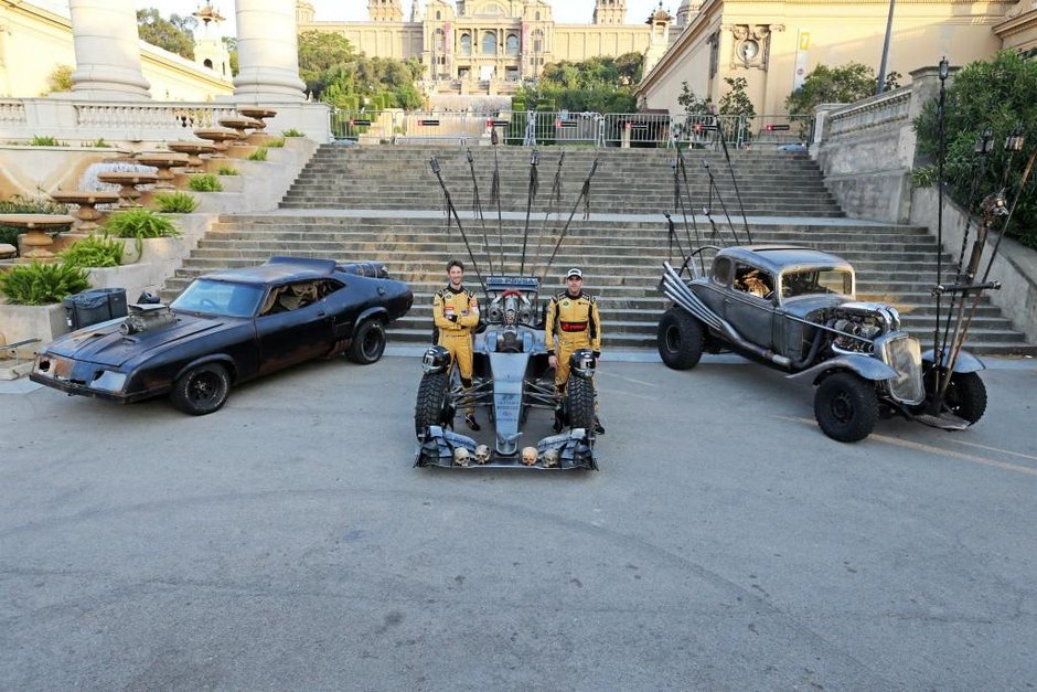 Monopost Lotus F1 inspirat de filmul Mad Max: Drumul Furiei Monopost Lotus F1 inspirat de filmul Mad Max: Drumul Furiei