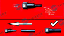 Montaj furtun, furtun combustibil (DRM0161Q DRM)