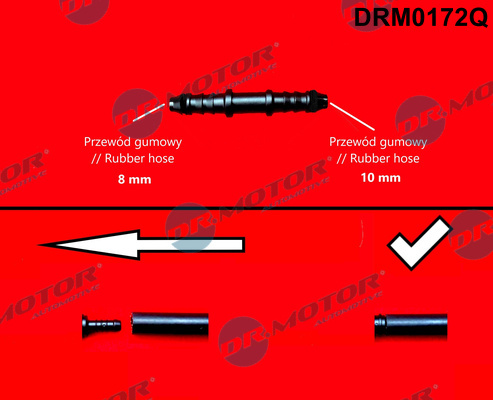 Montaj furtun, furtun combustibil (DRM0172Q DRM)